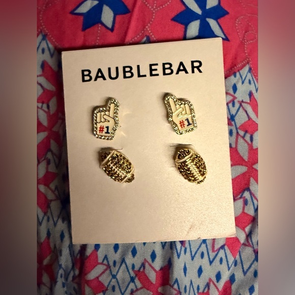 Nordstrom Jewelry - Nordstrom Gold and White Stud Earrings